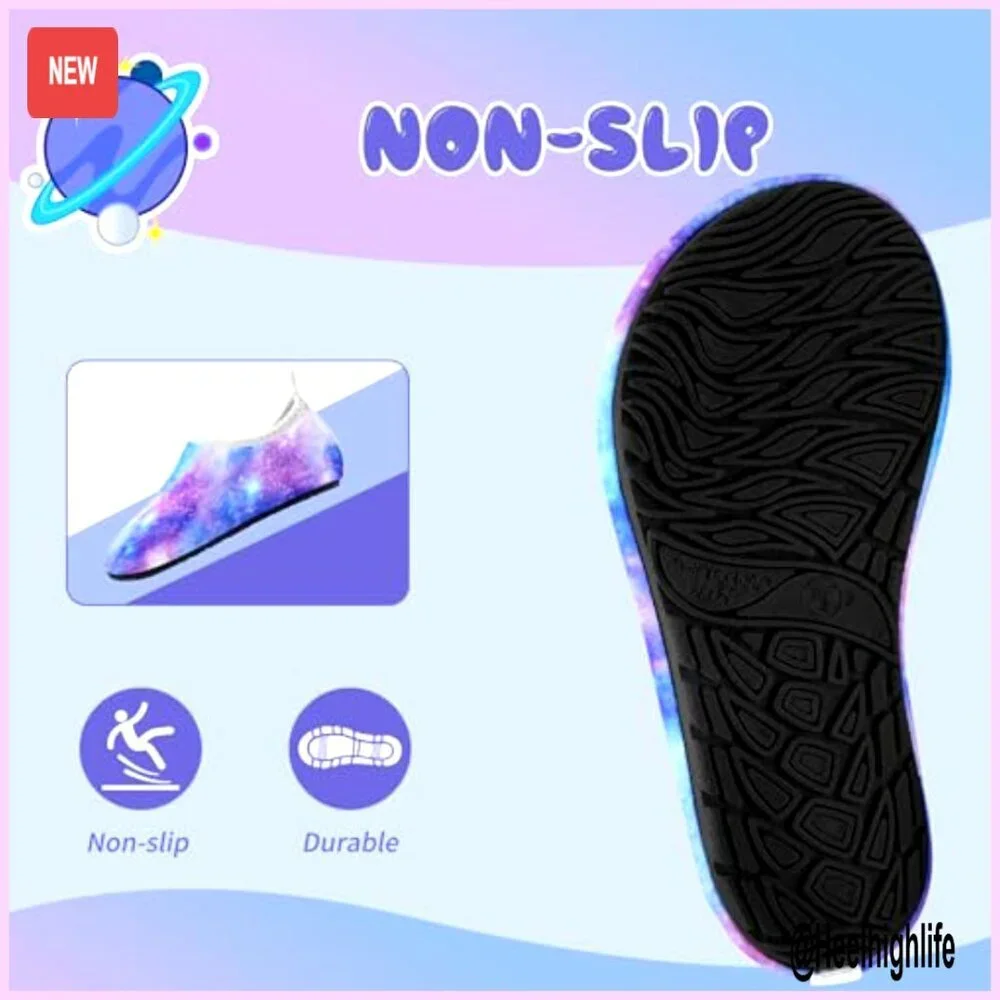 Quick Dry Aqua Socks Barefoot Water Shoes Toddler Sport Beach Swim Surf